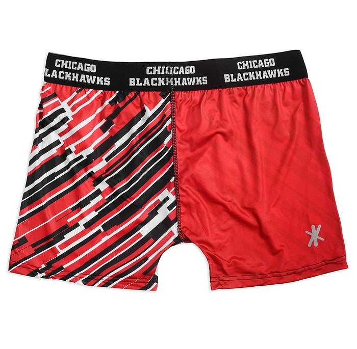 FOCO KLEW NHL Men's Chicago Blackhawks Wordmark Underwear