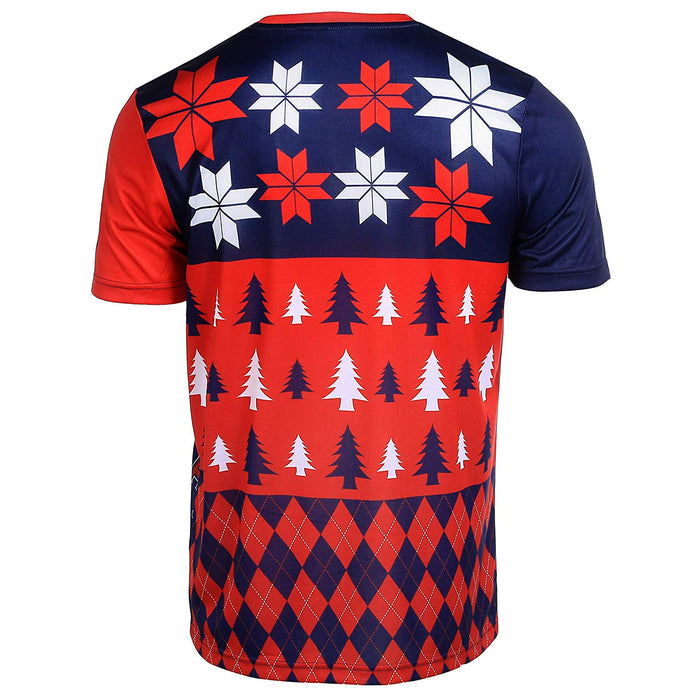 FOCO MLB Men's St. Louis Cardinals Busy Block Ugly Crew Neck Tee