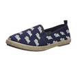 FOCO NCAA Women's Pittsburgh Panthers Espadrille Canvas Slip On Shoe