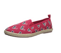 FOCO NFL Women's Houston Texans Espadrille Canvas Shoe