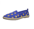 FOCO Women's NBA Golden State Warriors Espadrille Canvas Shoe