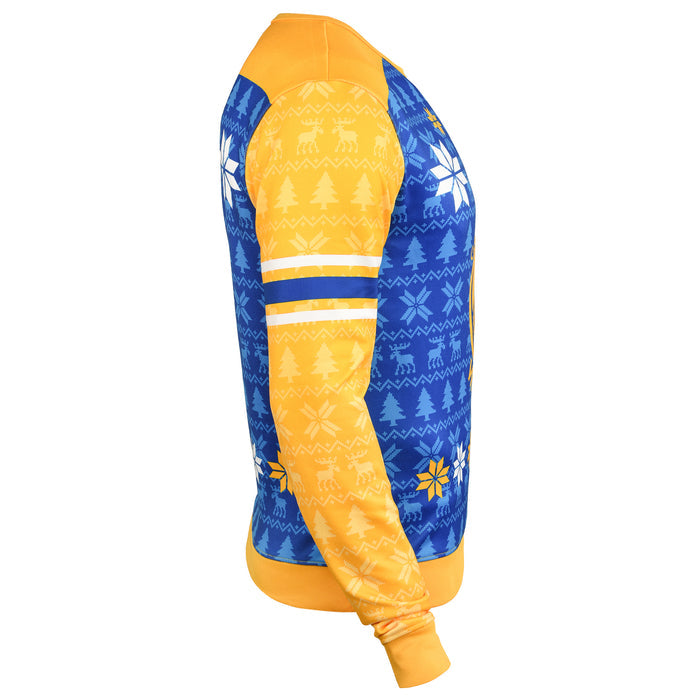 Forever Collectibles NBA Men's Golden State Warriors Printed Ugly Sweater