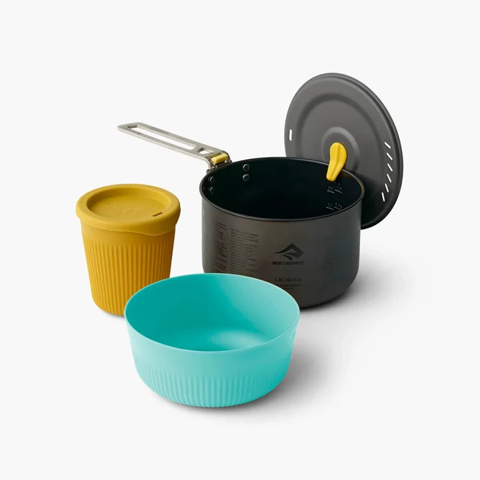 Sea to Summit Cook Set 3 Piece Frontier Ultralight One Pot Cook Set ACK027031-122104
