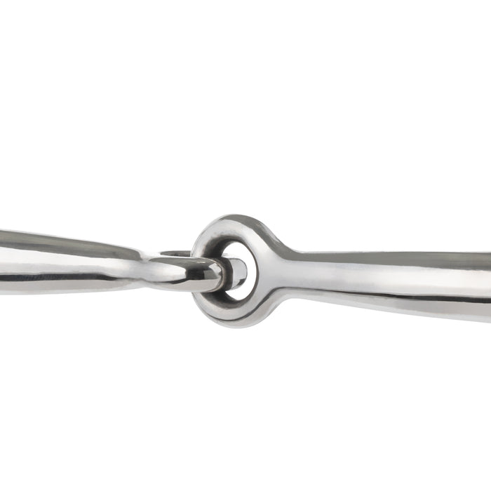 Full Cheek Snaffle Bit, 5" Eggbutt Mouth