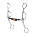 Gag Bit, 5" Sweet Iron Mouth with Copper Roller