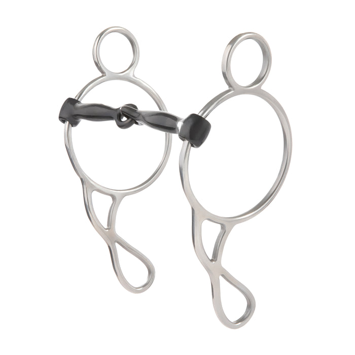 Gag Bit, 5" Sweet Iron Snaffle Mouth