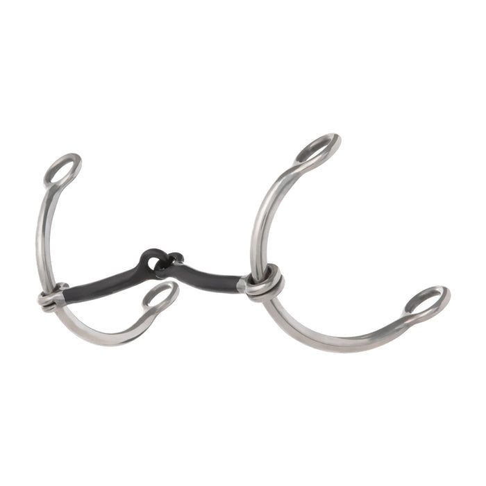 Gag Bit, Smooth Sweet iron Snaffle Moouth