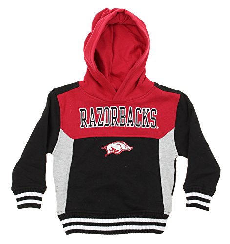 Gen 2 NCAA Kids Arkansas Razorbacks Throwback Block Hoodie