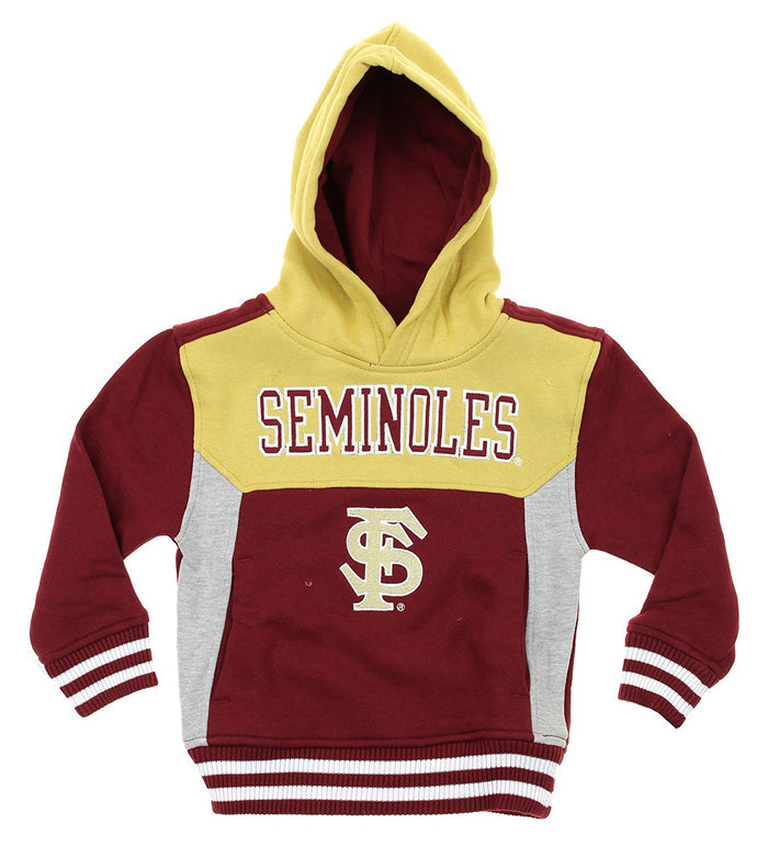 Gen 2 NCAA Kids Florida State Seminoles Throwback Block Hoodie