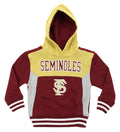 Gen 2 NCAA Kids Florida State Seminoles Throwback Block Hoodie