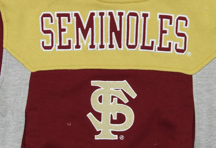 Gen 2 NCAA Kids Florida State Seminoles Throwback Block Hoodie