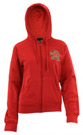 Gen 2 NCAA Women's Maryland Terrapins Team Logo Hoodie, Red