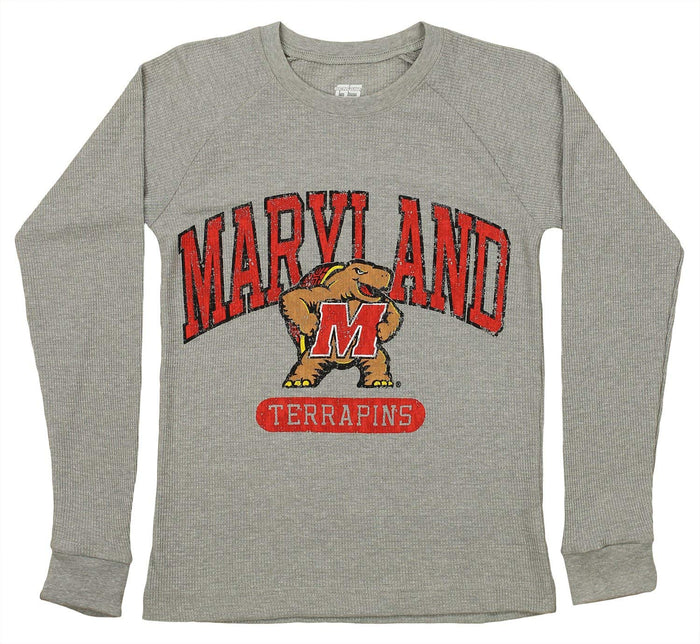 Genuine Stuff NCAA Youth Maryland Terrapins Victory Logo Long Sleeve Tee