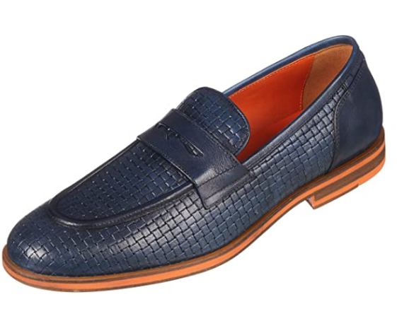 GEOX Men's U Bayle A Oxford Loafers, Navy