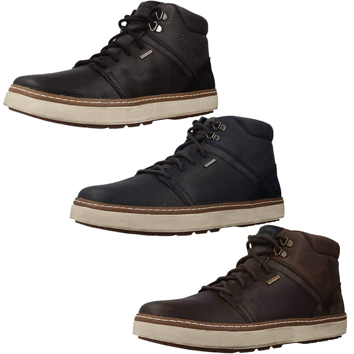 GEOX Men's U Mattias Babx A High Top Sneaker Boot, Color Options