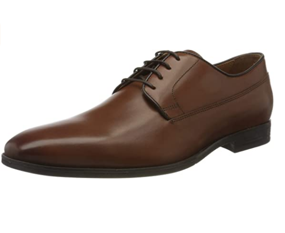GEOX Men's U New Life B Derby Dress Shoes, Color Options