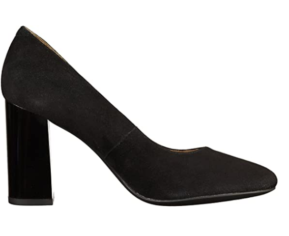 Geox Women's D Audalies H High Heel Pumps, Suede Black