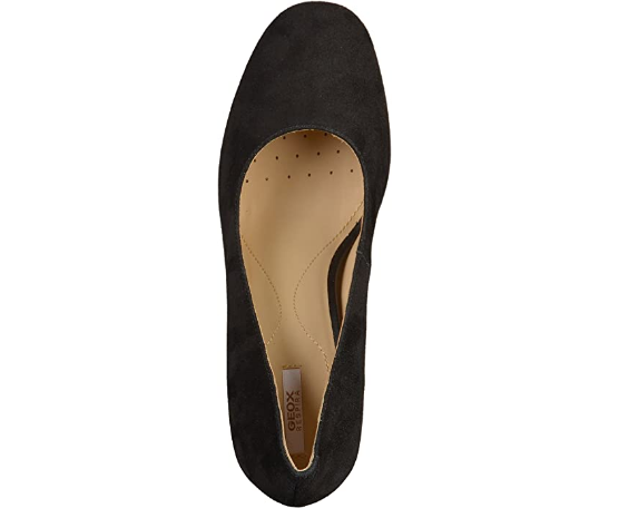 Geox Women's D Audalies H High Heel Pumps, Suede Black