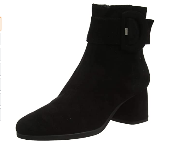 GEOX Women's D Calinda M. A Ankle Boot, Black