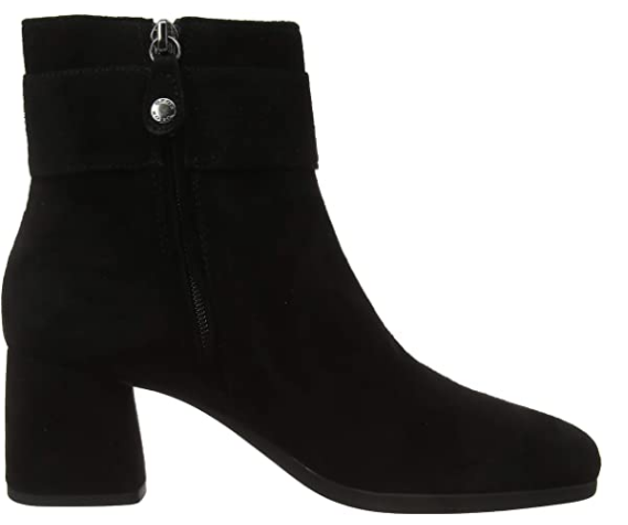 GEOX Women's D Calinda M. A Ankle Boot, Black