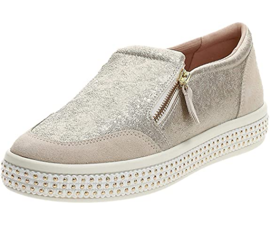 GEOX Women's D Leelu' F Slip On Trainers, Color Options