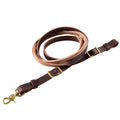 Harness and Latigo Leather Round Roping Rein, 3/4" x 8'