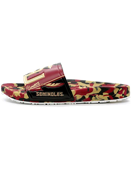 Hype Co College NCAA Unisex Florida State Seminoles Sandal Slides