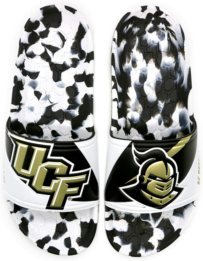 Hype Co College NCAA Unisex UCF Knights Sandal Slides