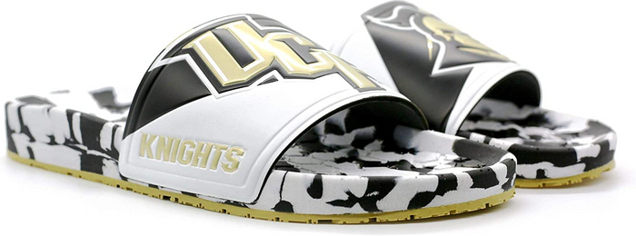 Hype Co College NCAA Unisex UCF Knights Sandal Slides