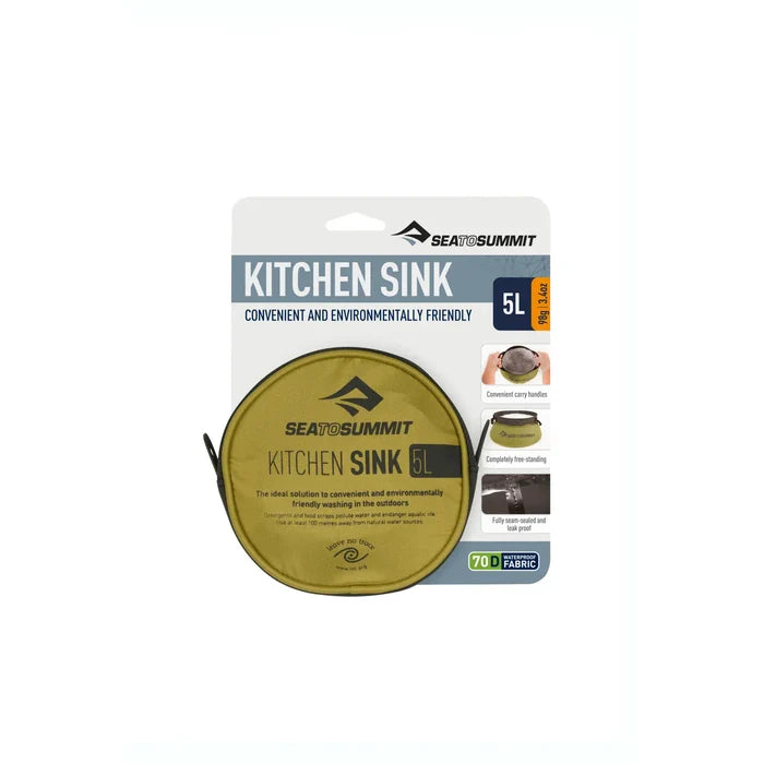 Sea to Summit Kitchen & Utility Sinks 5L Kitchen Sink ASINK5