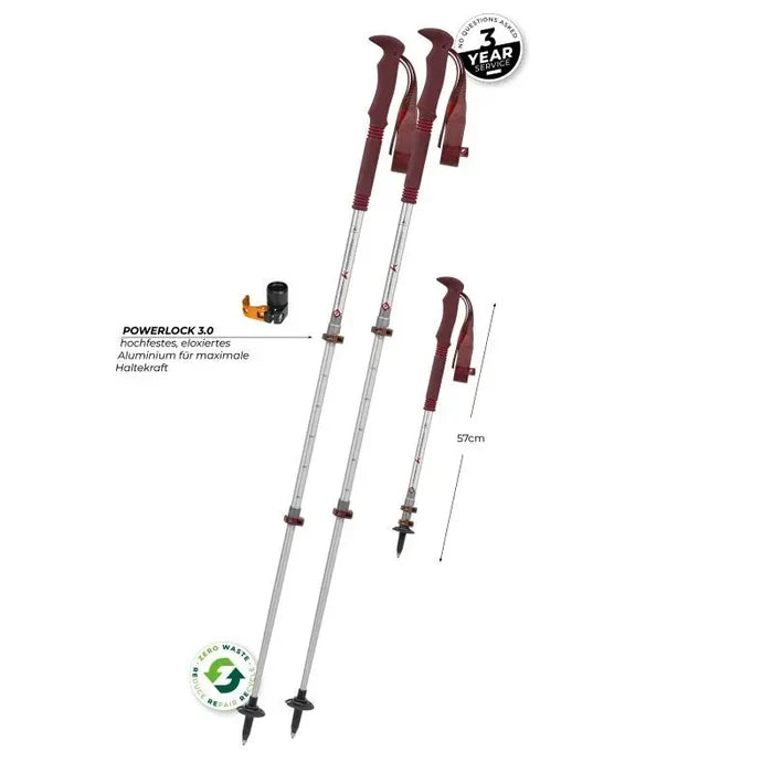 Komperdell Trekking Poles Explorer Zero Compact 104530