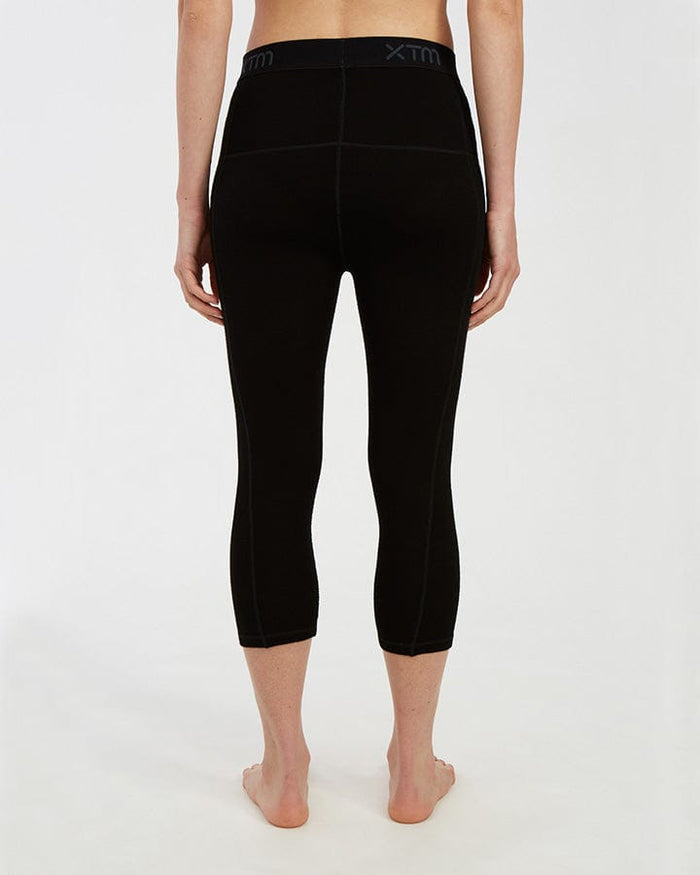 XTM Performance Women's Thermal Pants Ladies Merino 230 Wool 3/4 Length Thermal Pants
