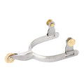 Ladies' Roping Spur with Engraved Band, 2" Shank