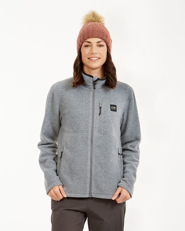 XTM Performance Women's Jacket Light Grey Marle / 8 Marley Fleece Jacket NL043-LGM-08