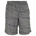 Asics Men's 2-n-1 Tennis Shorts - Black & Gray