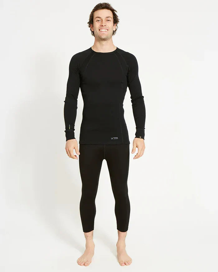 XTM Performance Men's Thermal Pants Men's Merino 230 Wool 3/4 Length Thermal Pants