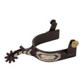 Men's Spurs with Engraved German Silver Trim