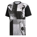 Adidas Men's Streetball Sport Tee Shirt, Black / White