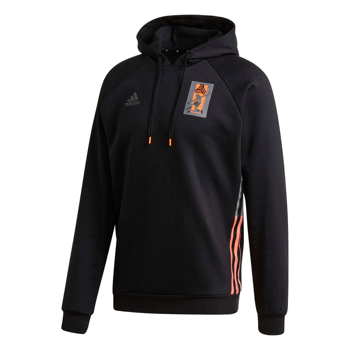 Adidas Men's TAN Geoff Gouveia Soccer Hoodie, Black