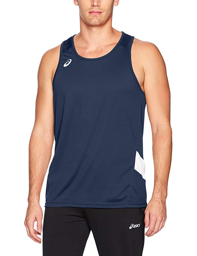 ASICS Men's Team Sweep Singlet Top, Color Options