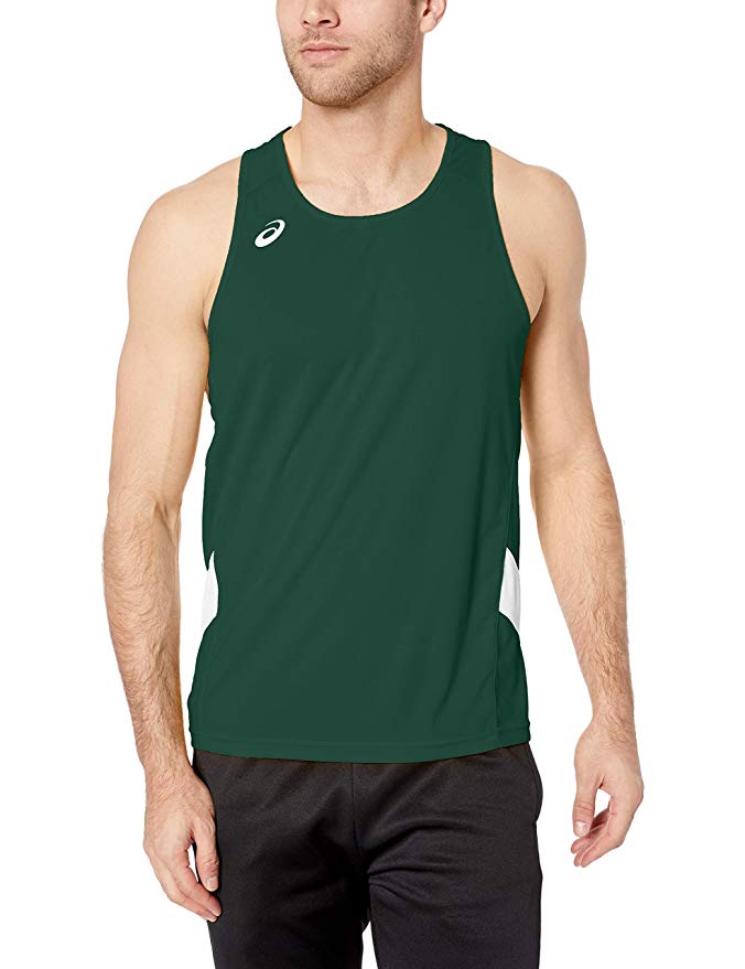 ASICS Men's Team Sweep Singlet Top, Color Options
