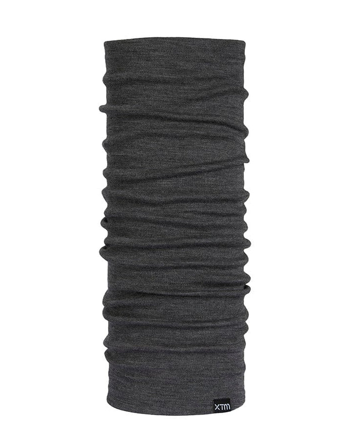 XTM Performance Neck Gaiters Mid Grey Marle Merino 230 Wool Multi Snood Neck Gaiter MU008-MGM