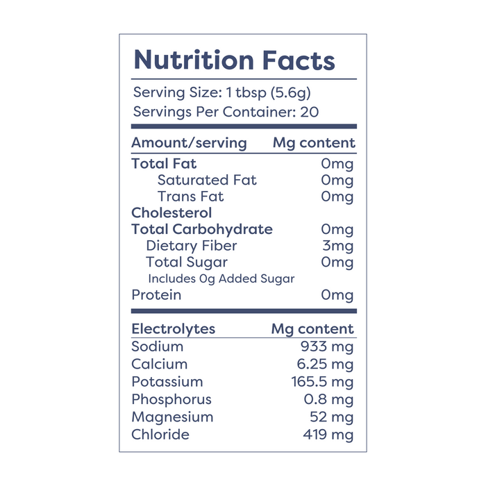 mHydrate | Electrolyte Mix Unflavored