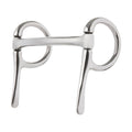 Miniature Half Cheek Driving Bit, 3-1/2" Mullen Mouth, Stainless Steel