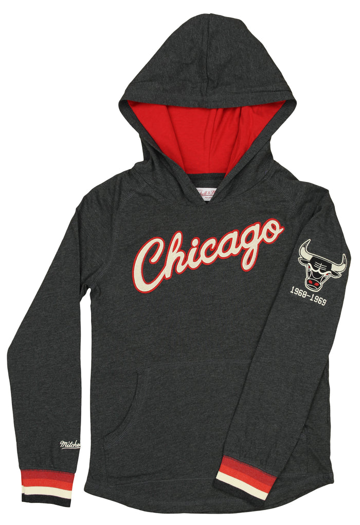 Mitchell & Ness NBA Youth (8-20) Chicago Bulls Lightweight Hoodie