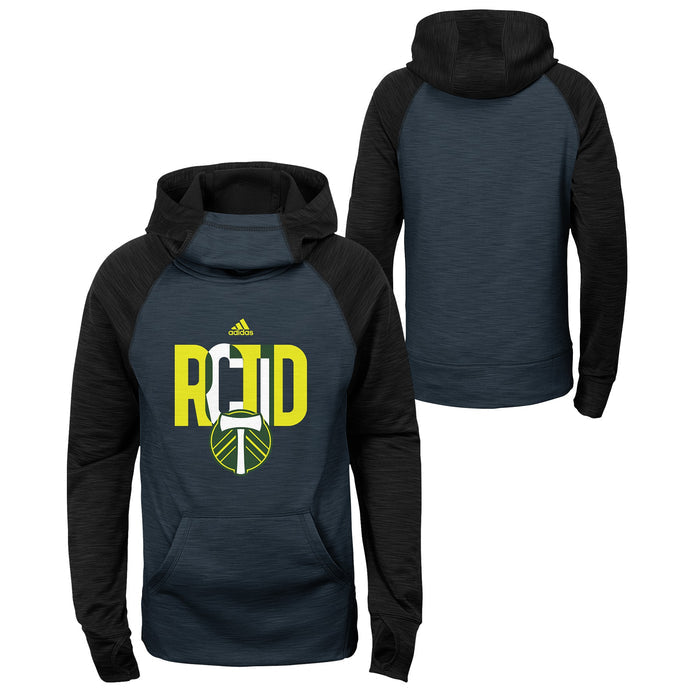 Adidas MLS Youth Girls Portland Timbers Target Forward Pullover Hoodie