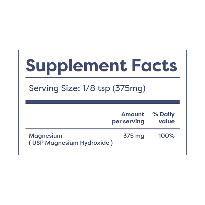mMagBicarb | Magnesium Hydroxide