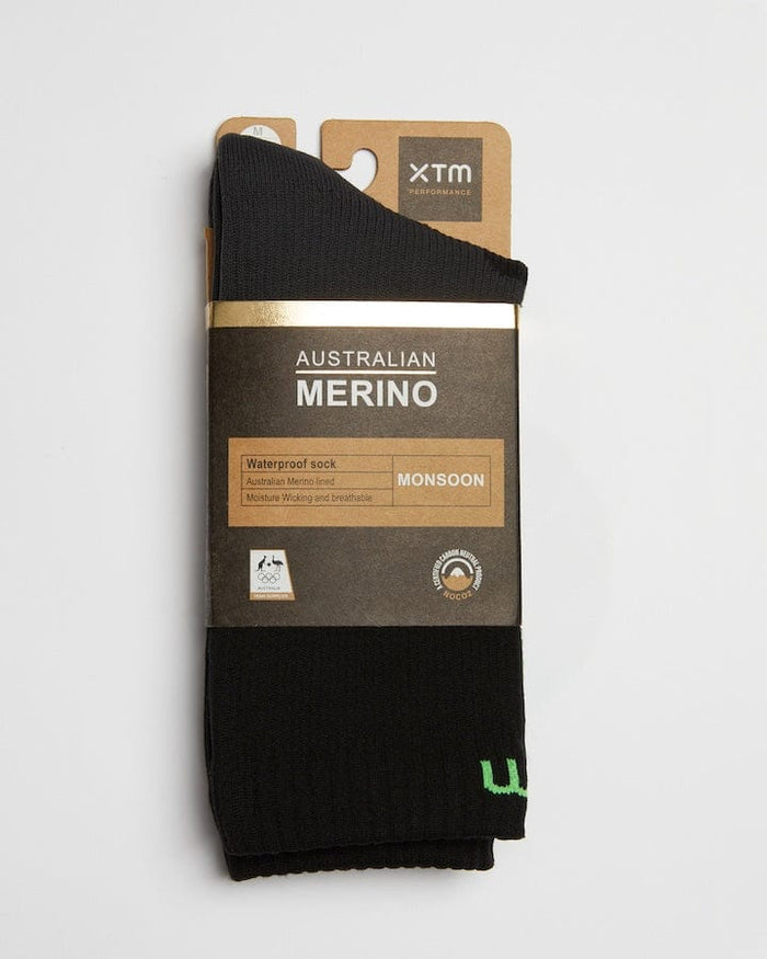 XTM Performance Unisex Hiking Socks Monsoon Waterproof Hiking Sock