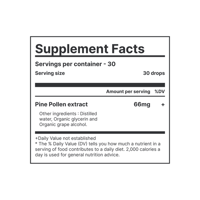 mPower | Wild Harvested Pine Pollen Extract
