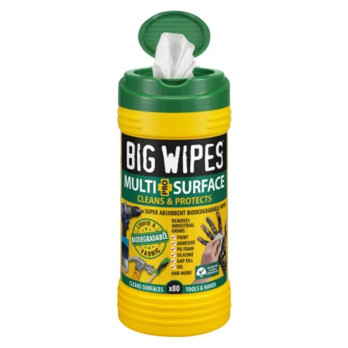 Multi-Surface PRO+ Bio Wipes (Tub 80)
